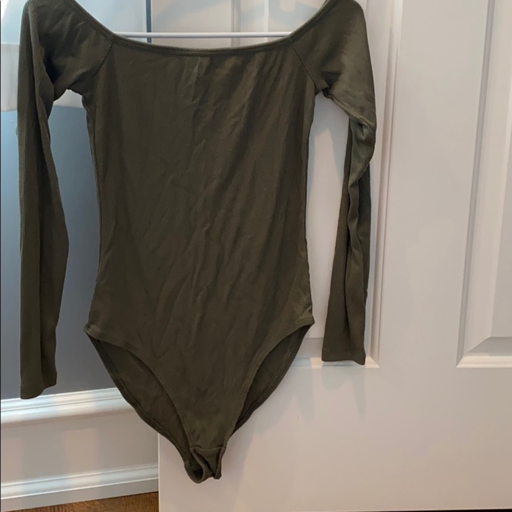 Cute olive bodysuit